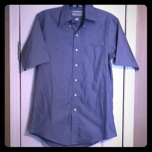 Roundtree and Yorke short sleeve button-down shirt